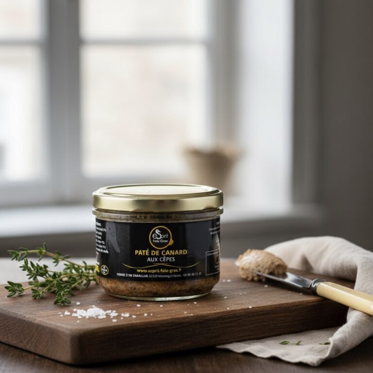 Paté de pato a la pimienta verde 200 g