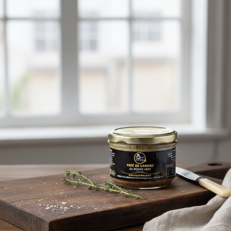 Paté de pato a la pimienta verde 200 g