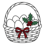 Pictogramme de Noël, élevage